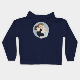 Giggle Kiss Malex (Cartoon) Kids Hoodie